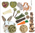 Rabbit teething toy set